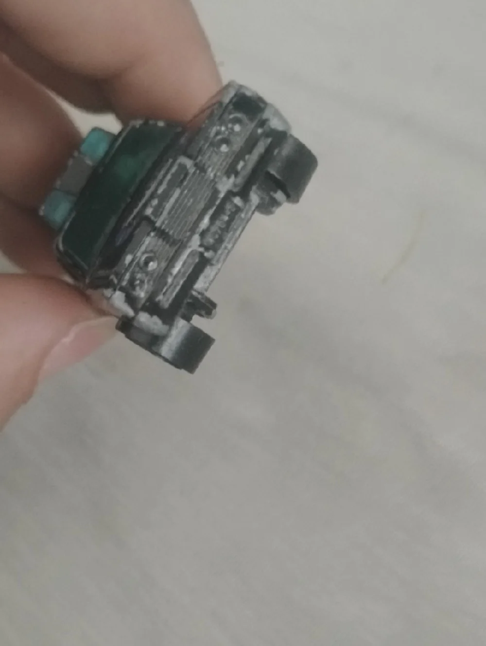 Black Space-Themed Toy Police Car - Haley's Comet Special Edition